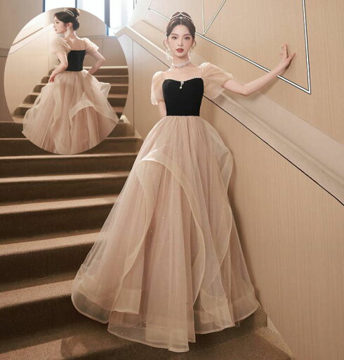韓国風 プリンセスライン 花嫁ドレス ロング丈ワンピース 宴会ドレス 高級感 パーティードレス Aラインドレス 送料無料 半袖 ステージ 衣装 ロングドレス 結婚式 洋服 花嫁の介添え人 ドレス 忘年会 お嬢様 演奏会 着痩せ ピアノ 発表会 セクシー 大人 フェミニン スレンダー 韓国風 プリンセスライン 花嫁ドレス ロング丈ワンピース 宴会ドレス 高級感 パーティードレス Aラインドレス 送料無料 半袖 ステージ 衣装 ロングドレス 結婚式 洋服 花嫁の介添え人 ドレス 忘年会 お嬢様 演奏会 着痩せ ピアノ 発表会 セクシー 大人 フェミニン スレンダー