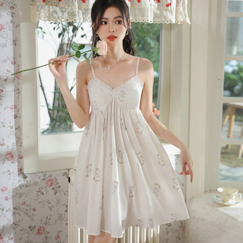 送料無料 超可愛い 少女 ショート丈 おしゃれ キャミソール パジャマ 姫系 セクシー 寝巻き 春夏 レディース 寝間着 エレガント ロマンティック 女性 ルー...