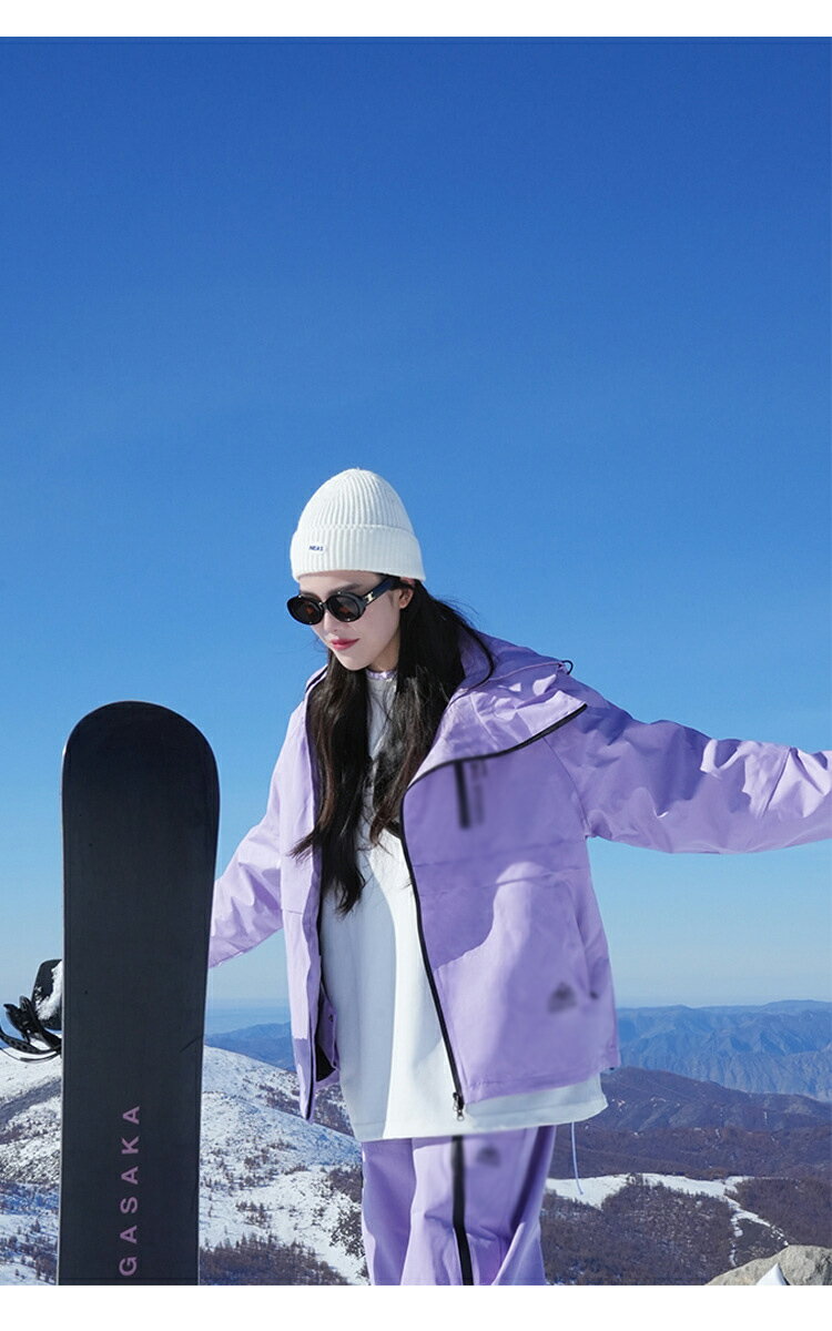 送料無料 カップル スキー アウトドア スノボー スノー ウェア 男女兼用 ウェア スノーウェア ボードウ..