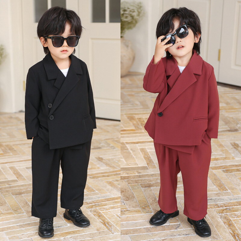 送料無料 格好いい 七五三 お受験 入園式スーツ 男の子 子供服 フォーマル 入学式 ジュニア キッズ 男..