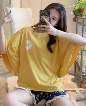 「セクシー★パジャマセット」パジャマ 春夏 レディース 2点セット セットアップ 上下セット ルームウェア レディース 部屋着 ナイトウェア 寝巻き ランジェリー トップス+パンツ ボーダー M/L/XL/2XL 可愛い 五分袖 花柄付き パジャマ 短パンツ 2色選択可!