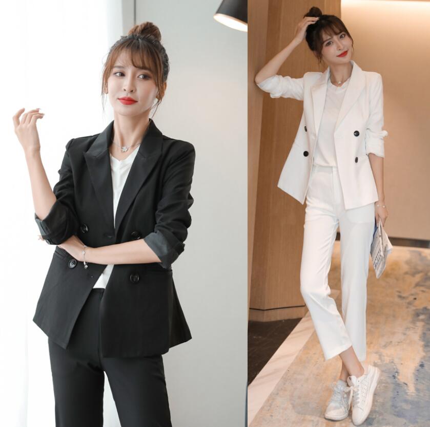 送料無料 洗えるスーツ 秋冬スーツ レディース 長袖ジャケット+ガウチョパンツ 20代30代40代50代 フォーマル OL 通勤 二次会 卒業式 オフィス上下セット 仕事S/M/L/XL 着痩せ カジュアル 卒業式 結婚式 2点セット/セレモニースーツ 七五三 4色 ゆったり