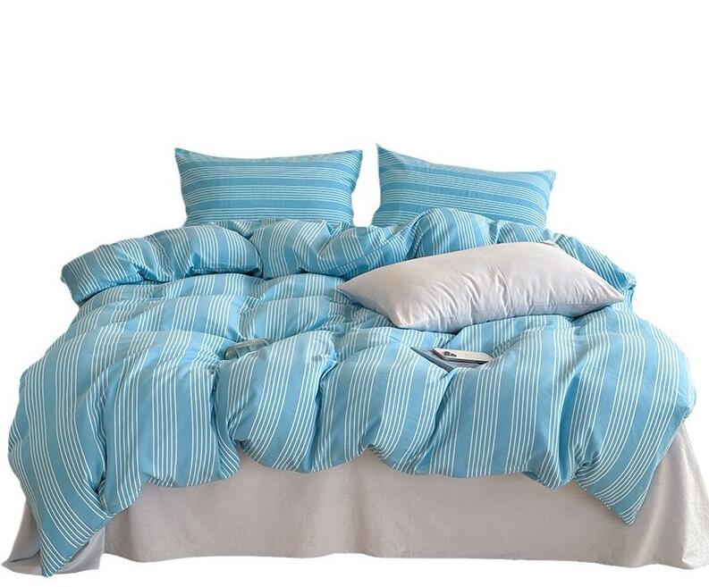 新品【送料無料】新生活 寝具カバーセット 4点セット 3点セットシングル セミダブル 綿100% 通気性 柔..