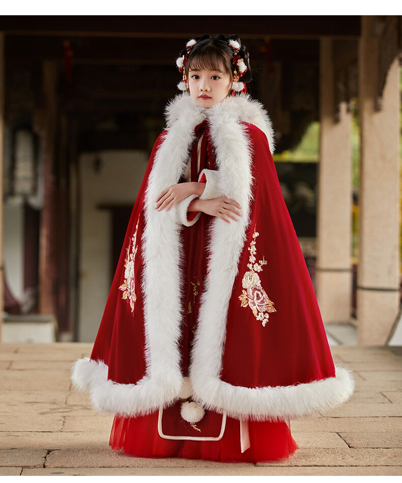 超可愛い チャイナ服 キッズ 結婚式 子供服 女の子 中華服 フォーマル マキシ丈ワンピース+コート ピアノ 発表会 イベント プリンセス チャイナドレス 森ガ...