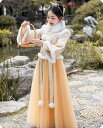 超可愛い チャイナ服 キッズ 結婚式 子供服 女の子 中華服 フォーマル マキシ丈スカート+コート ピアノ 発表会 イベント プリンセス チャイナドレス 森ガー...