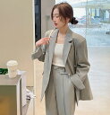 高品質 フォーマル スリム 2点スーツセット 長袖スーツ パンツスーツ 送料無料 レディーススーツ セットアップ リクルートスーツ カジュアル ビジネススーツ ...