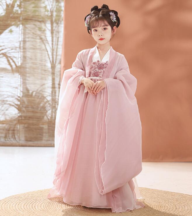 超可愛い 子供 チャイナ服 キッズ 結婚式 子供服 女の子 中華服 フォーマル マキシ丈ワンピース+羽織 ピアノ 発表会 イベント プリンセス チャイナドレス ...