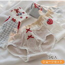 ショーツ セット 大人 インナー パンティ 女子 ショーツのみ 5タイプ 超可愛い 女性用 5枚セット パンツ 通気 美尻 すっぽり 抗菌防臭 快適 スタンダード 肌着 大きいサイズ レディース 女性下着 ショーツセット 中学生 高校生 ファッション 三角 睡眠 ゆったり(4)