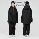 スノボーウェア スキーウェア 男女兼用 メンズスノボウェア スノーボード スキー 可愛い ペアスノーウェア 暖かい カップル スノボ ウェア レディース スノー...