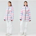 レディース スキーウェア 2点セット ジャケット パンツ 防寒 防水 サスペンダー 暖かい ノボウェア スキー ペアスノーウェア 大きいサイズ スノーボードウェ...
