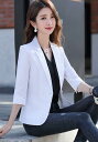おしゃれ 送料無料 レディース ビジネス ママスーツ フォーマル 通勤 OL オフィス 制服 着痩せ 20代30代40代 ママ 春秋夏 テーラードジャケット 細...