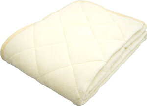 敷きパッド シングル 100×205cm タオル地 洗える ベッドパッド やわらかい肌ざわり 四隅ゴム付き