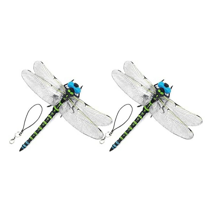 乐天商城 - 【2個セット】オニヤンマ 虫除け 12cm グリーン リアル フィギュアトンボ おにやんま 昆虫動物模型 安全ピン付き 虫よけ 蜂よけ 玄関 キャンプ 登山 釣り