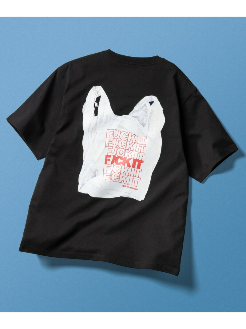 MERIDA TEE / HUF ハフ Tシャツ 半袖 HUF ハフ トップス カットソー・Tシャツ ブラック ホワイト【送料無料】[Rakuten Fashion]のサムネイル