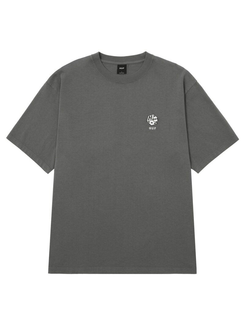 SNAKE EYES EMB S/S TEE HUF ハフ 半袖 Tシャツ HUF ハフ トップス カットソー・Tシャツ グレー パープル ホワイト イエロー【送料無料】[Rakuten Fashion]