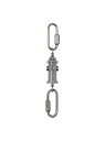 HYDRANT KEY CHAIN HUF ハフ キーホルダー HUF ハフ ファッション雑貨 チャーム キーチェーン シルバー Rakuten Fashion