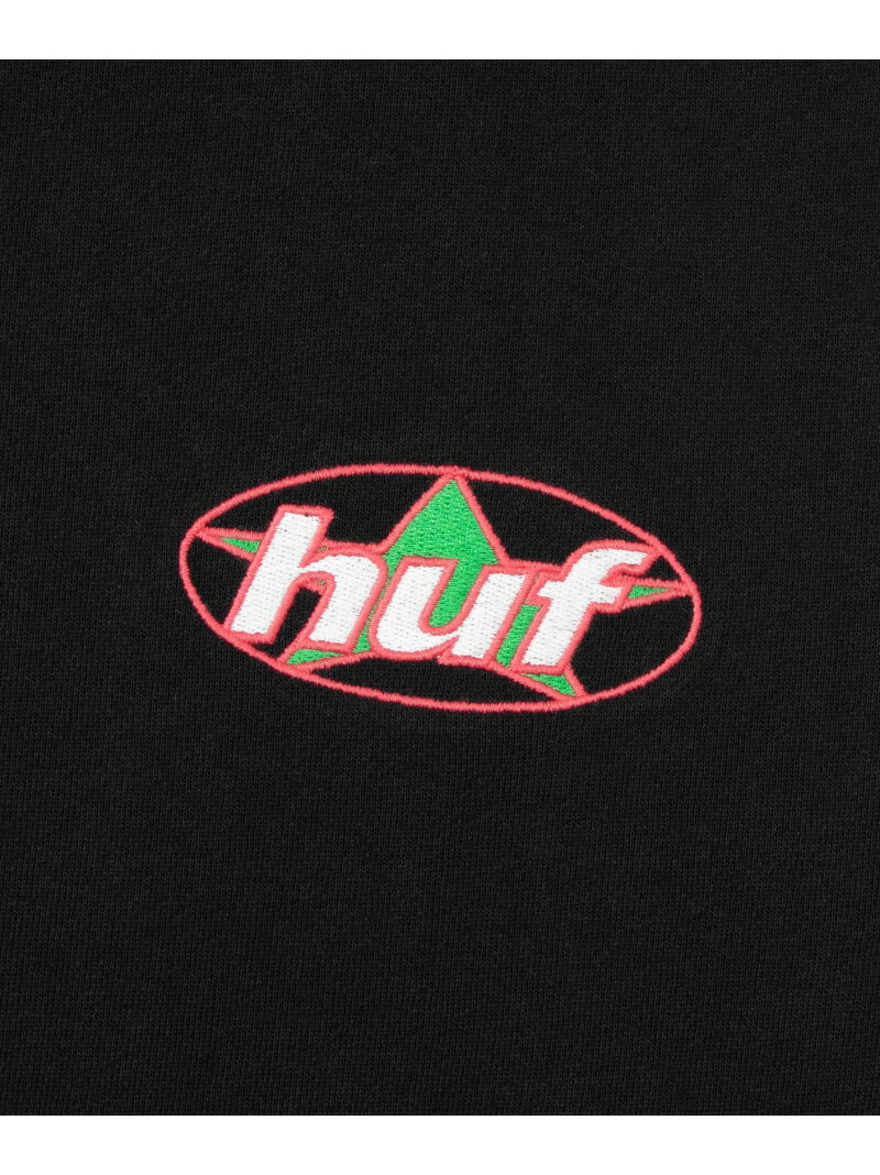 ANDROMEDA FULL ZIP HOODIE HUF ハフ トップス パーカー・フーディー ブラック【送料無料】[Rakuten Fashion]