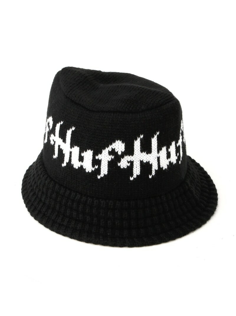 ハフ  帽子 メンズ HORUS KNIT BUCKET HATHUF ハフ ハット HUF ハフ 帽子 ハット ブラック グレー【送料無料】[Rakuten Fashion]