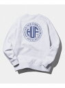 REGIONAL PUFF CREW HUF ハフ ロゴ スウェット HUF ハフ トップス スウェット・トレーナー グレー ブラック パープル グリーン ブルー【送料無料】[Rakuten Fashion]