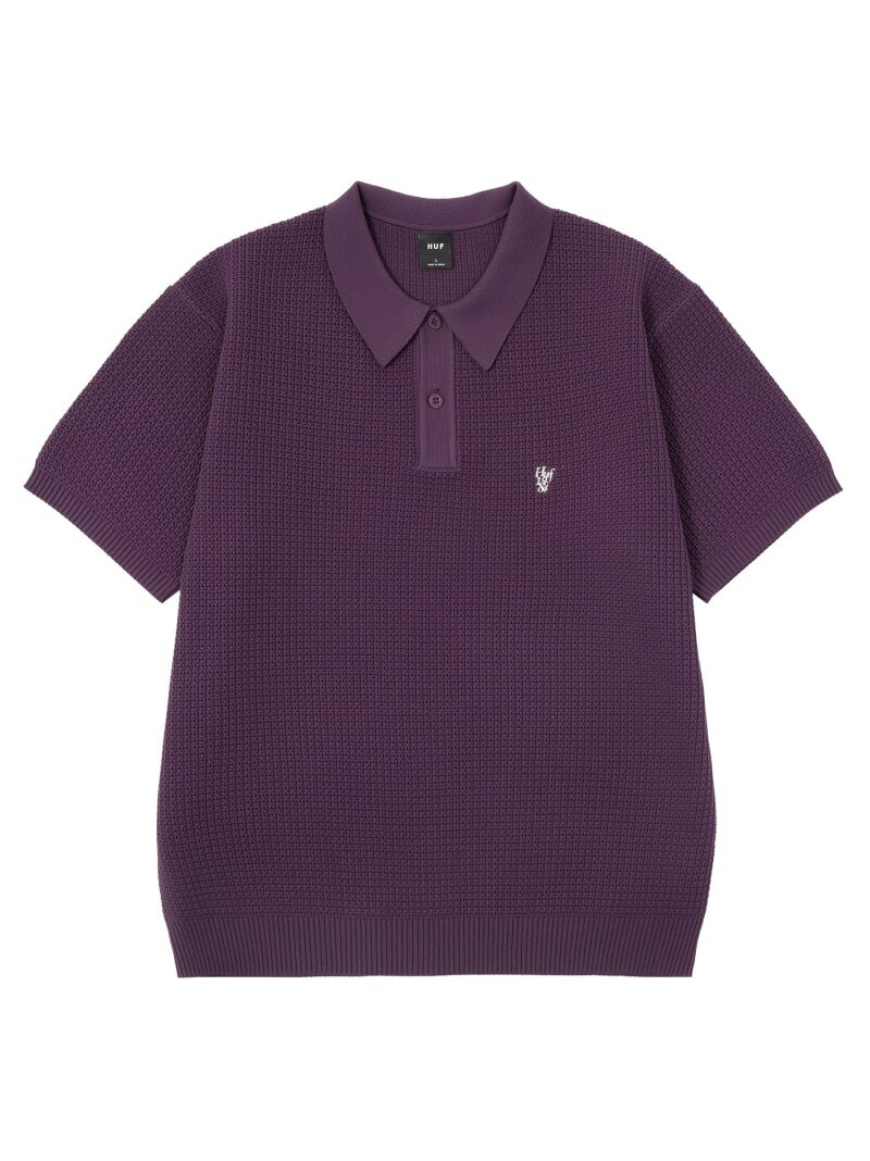 全3色 ハフ HUF ハーフジップポロシャツ HUF HUF OS ZIP POLO 全3色 ハフ HUF ハーフジップポロシャツ HUF HUF OS ZIP POLO