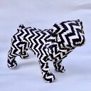 PUG パグ ホワイト/ブラック インテリア・寝具・収納 インテリア小物・置物・動物(3)