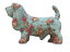 BALI Dog バリドッグ ブルー/花柄 インテリア・寝具・収納 インテリア小物・置物・動物 19,800円