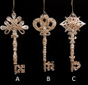 SALE クリスマスオーナメント アクリル キーオーナメント4926 クリスマス用品 クリスマス オーナメント ディスプレイ 飾り アンティーク風 輸入雑貨 ア...