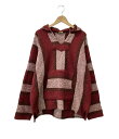 【中古】 ニットプルオーバーパーカー メンズ SIZE XL