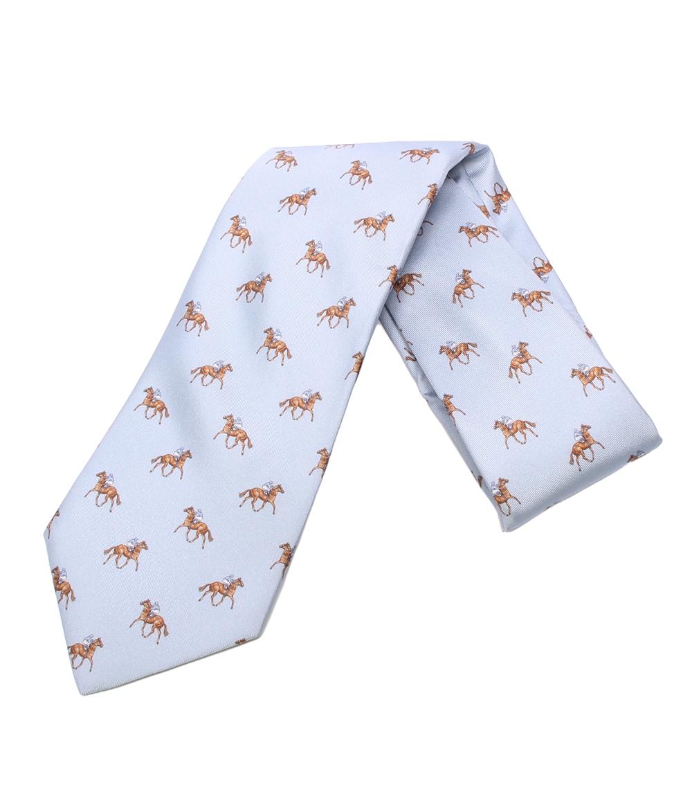 【先着クーポン27日1:59迄】【中古】 美品 ネクタイ シルク100% 乗馬 メンズ Roderick Charles