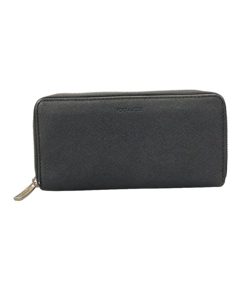 COACH◇長財布/--/BLK/無地/メンズ/F74769 （dunhill(ダンヒル) / 長 