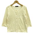 【中古】 フォクシー 七分袖シルクカーディガン レディース SIZE 40 (M) FOXEY