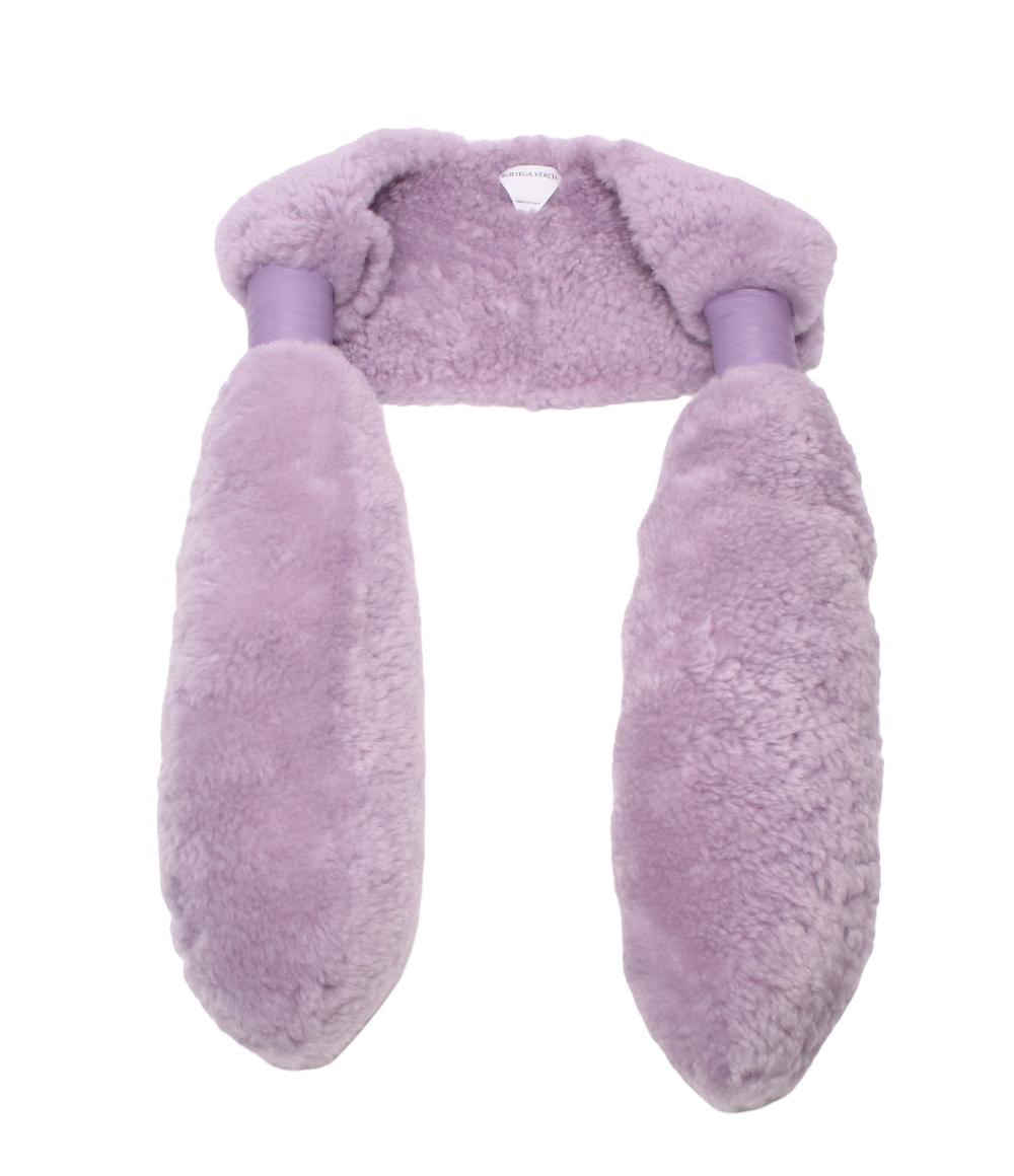 【中古】 美品 ボッテガベネタ ボアマフラー 649455 レディース BOTTEGAVENETA