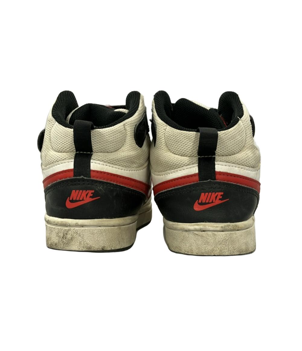 【中古】 ナイキ ミドルカットスニーカー コート バーロウ 2 PSV CD7783-110 キッズ SIZE 21 (M) NIKE