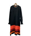【中古】 コルヴィル ストライプ長袖ニットワンピース レディース SIZE S (S) COIVILLE(4)
