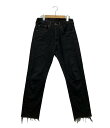 【先着クーポン27日1:59迄】【中古】 リーバイス カットオフデニムパンツ ボタンフライ 501 レディース SIZE W29L32 (M) Levi's(4)