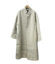 【中古】 訳あり アーガ ノーカラーコート レディース SIZE 9号 (M) Aga