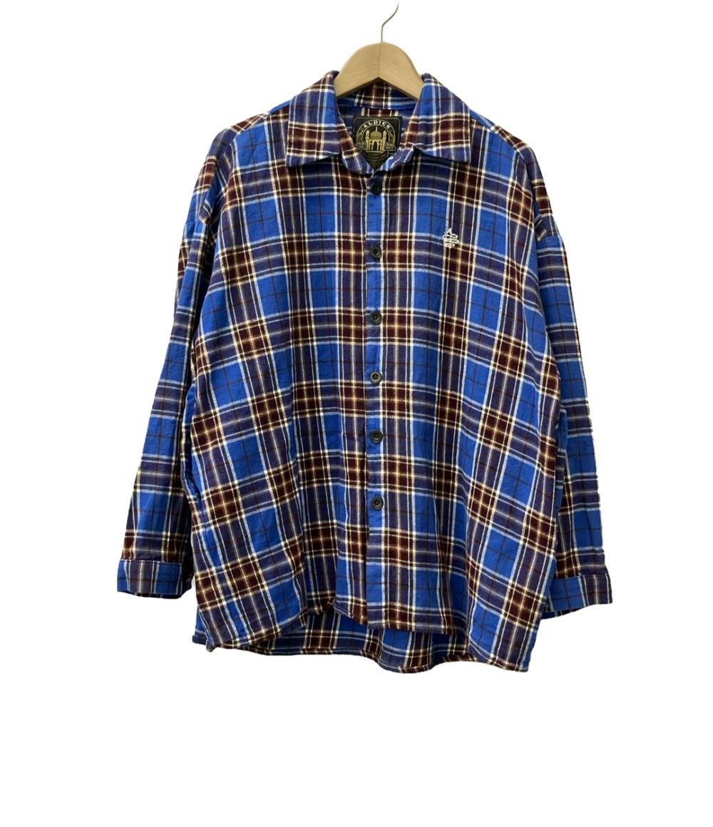 【中古】 アールディーズ 長袖シャツ チェック柄 メンズ SIZE S (S) ALDIES