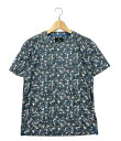 【全品5%OFFクーポン7日23:59迄】【中古】 美品 ランバン 半袖Tシャツ 総柄 メンズ SIZE 48 (L) LANVIN