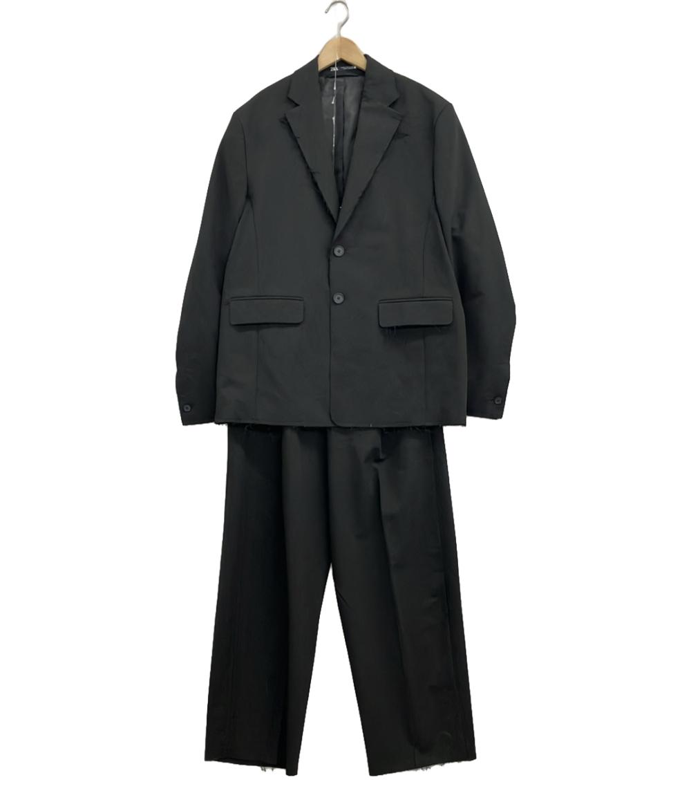 【全品P5倍×先着50名様全品5%OFFクーポン30日0時〜23:59迄】【中古】 ザラ セットアップ パンツスーツ 切りっぱなし メンズ SIZE S (S) ZARA