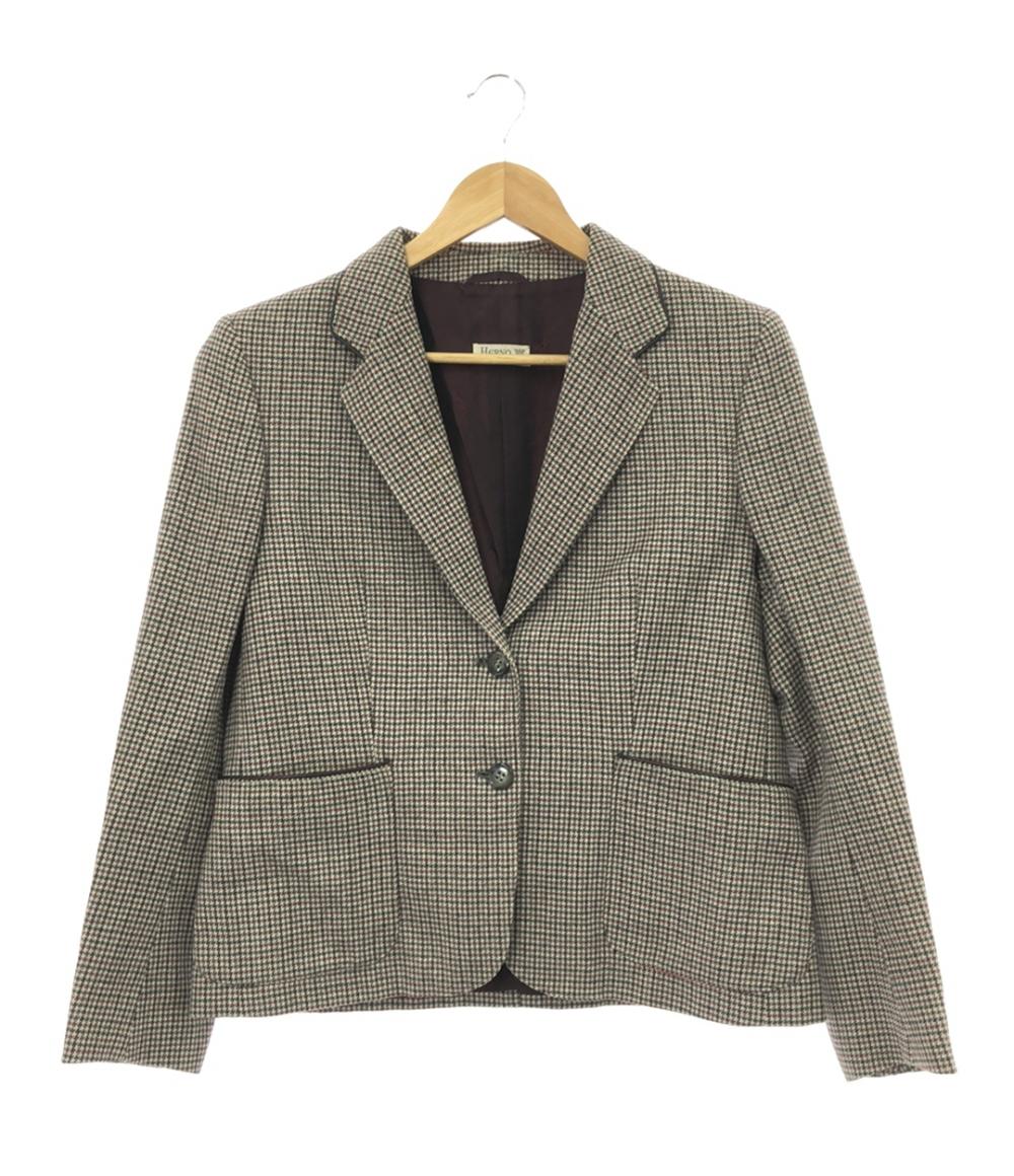 【中古】 ヘルノ テーラードジャケット レディース (XL) Herno