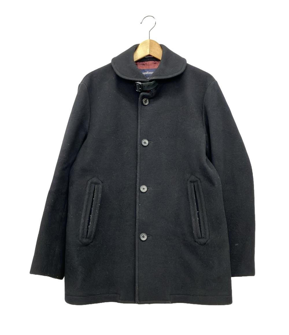 キーワード 出品日: 20250111 性別:メンズ ジャンル1:ファッション ジャンル2:その他アウター シーズン:AW（秋冬） M カラー:ブラック系 状態ランク: C ブランド:ニューヨーカー ブランド: NEWYORKER サイズ 肩幅46 袖丈60 身幅53 着丈74【中古】 ニューヨーカー コート メンズ SIZE M (M) NEWYORKER 管理番号：ITRHH6WIAETW 状態ランク 状態ランクについて ダメージ詳細 ・首回り：スレ 毛羽立ち 色褪せ ・右袖 左袖 脇下：スレ 色褪せ ・袖口：スレ 毛玉 色褪せ ・裾：スレ 毛羽立ち ・ポケット：スレ 毛玉 ※USEDアイテムの性質上、記載以外の細かいキズがある場合がございます。あらかじめご了承ください。 ブランド ニューヨーカー 付属品 ー ※中古品のため、リボンや替えのベルトなど、新品購入時の付属品が揃っていない場合がございます。　商品画像に写っているもの、商品説明文に記載のあるものが全てとなります。 カテゴリー メンズ - アウター - その他 - M カラー ブラック系 サイズ 表記サイズ：M 採寸サイズ：M 肩幅 袖丈 身幅 着丈 46cm 60cm 53cm 74cm 　※採寸は平置きの状態で行っています。　※商品によっては、図の項目全てを採寸していない場合がございます。　※採寸サイズの多少の誤差はご容赦ください。 サイズについて 素材 ー ※素材については商品画像に記載している場合がございます この商品のタグ ニューヨーカー、 その他アウター、 ブラック系、 状態ランクC 、サイズ:M ブランド ニューヨーカー