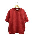 【全品5%OFFクーポン7日23:59迄】【中古】 アミアレクサンドレマチウシ ワンポイントクルーネック半袖Tシャツ メンズ ami alexandre mat...