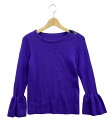 【中古】 美品 グレースコンチネンタル 長袖ニット レディース SIZE 36 (S) GRACE CONTINENTAL