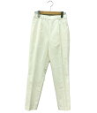 【全品5%OFFクーポン7日23:59迄】【中古】 美品 ドレステリア ホワイトパンツ レディース SIZE 36 (S) DRESSTERIOR