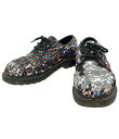 【先着クーポン27日9:59迄】【中古】 ドクターマーチン 3ホールシューズ スパンコール レディース SIZE UK6 (XL) Dr.Martens(4)