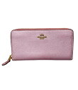 【全品P5倍×先着100名様全品5%OFFクーポン30日0時〜1日23:59迄】【中古】 コーチ ラウンドファスナー長財布 C7648 レディース COACH