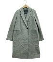 【中古】 訳あり スピックアンドスパン チェスターコート レディース SIZE 36 (S) Spick and Span