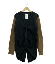 【中古】 訳あり シャリーフ 長袖カーディガン メンズ SIZE 1 (M) SHAREEF