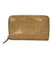 【中古】 ミュウ ミュウ ラウンドファスナー財布 レディース Miu Miu