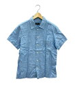 【全品5%OFFクーポン7日23:59迄】【中古】 アーペーセー リネン混半袖シャツ メンズ SIZE S A.P.C.